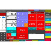 12" Kasse für Handel (generalüberholt): VOLL KOMPLETT, ExpressKasse Handel inkl. TSE